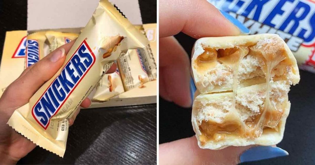 Snickers de chocolate branco volta em Janeiro de 2020