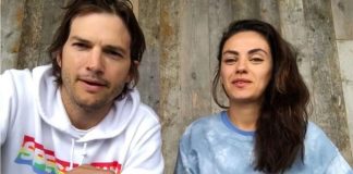 Ashton Kutcher e Mila Kunis dizem que não dão banho nos filhos todos os dias!