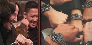 Keanu Reeves dá relógios Rolex de presente a dublês por gratidão