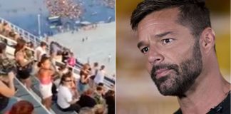 Show caótico de Ricky Martin em Vélez: uma praga de “piolhos” atacou os fãs
